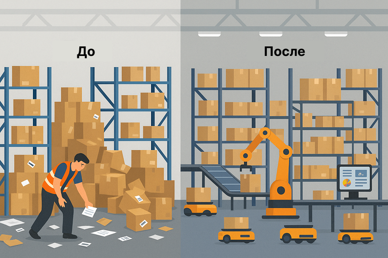 Автоматизация склада: от хаоса к точности