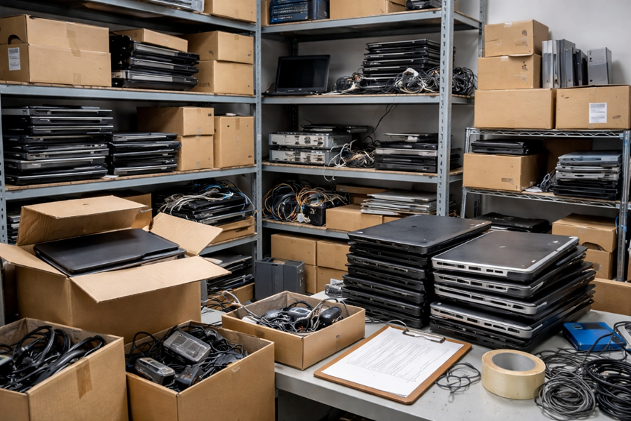 Учёт ИТ-оборудования в компании: ноутбуки, серверы, периферия