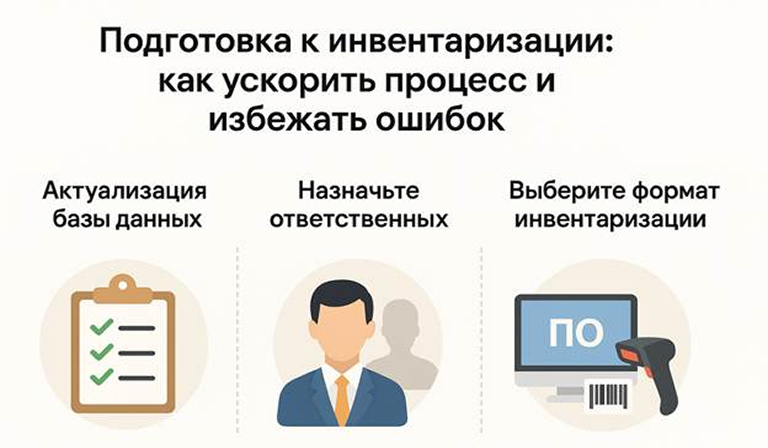 Инвентаризация в 10 филиалах